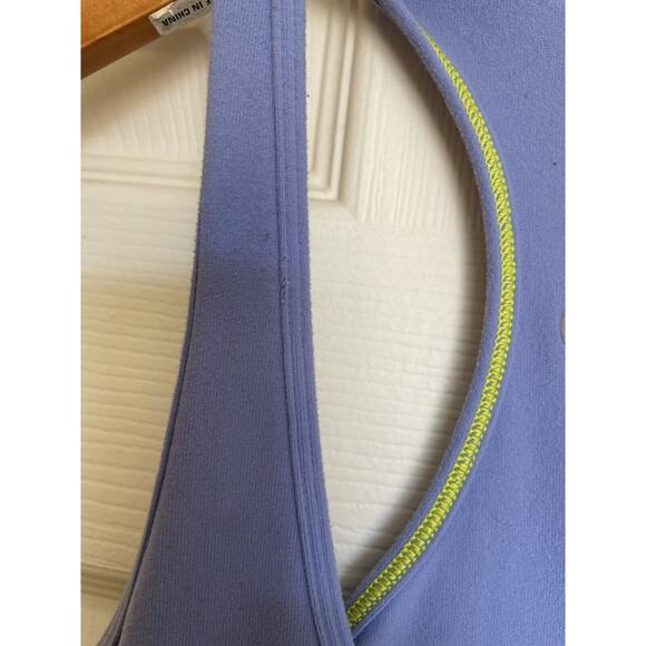 Lululemon Cool RacerBack Tight Periwinkle U Neck Tank Top Size 4/6 Activewear - Picture 2 of 9